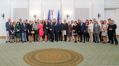 Prezydent.pl: Laureaci konkursu Lodołamacze na spotkaniu z Pierwszą Damą