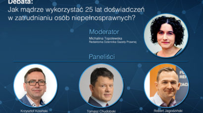 INFOR: Kongres Pracodawców Osób Niepełnosprawnych – 25 lat Współdziałania – 3 grudnia 2020 r.