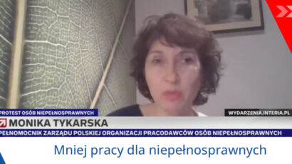 Monika Tykarska o zatrudnianiu osób z niepełnosprawnościami w Wydarzenia 24