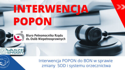 Nasze Sprawy: Apel POPON do Ministra Łukasza Krasonia w sprawie zmiany SOD i systemu orzecznictwa
