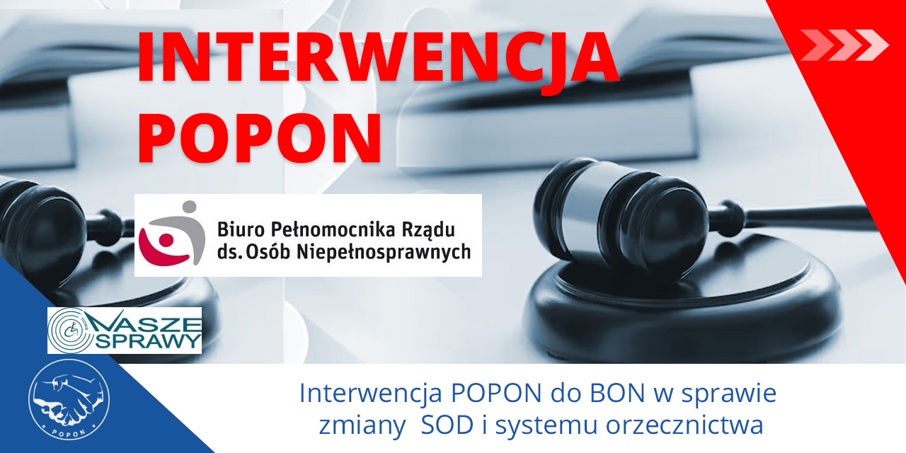 Nasze Sprawy: Apel POPON do Ministra Łukasza Krasonia w sprawie zmiany SOD i systemu orzecznictwa