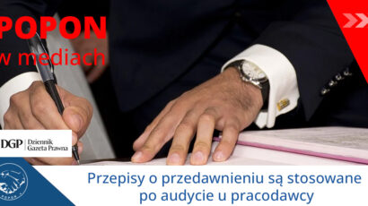 Dziennik Gazeta Prawna: Przepisy o przedawnieniu są stosowane po audycie u pracodawcy