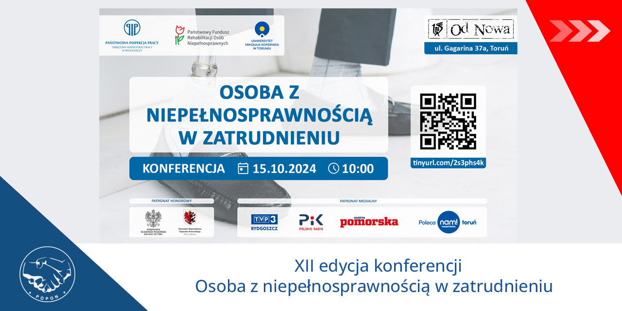 XII edycja konferencji „Osoba z niepełnosprawnością w zatrudnieniu”