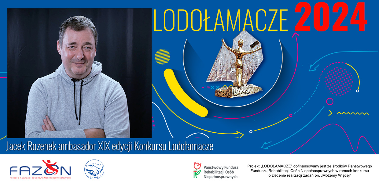 Jacek Rozenek  ambasadorem XIX edycji Konkursu Lodołamacze