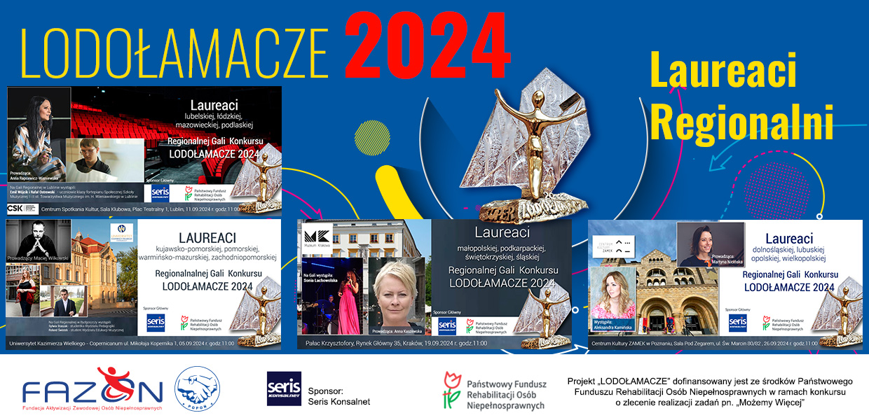 Laureaci Regionalni XIX edycji konkursu LODOŁAMACZE 2024