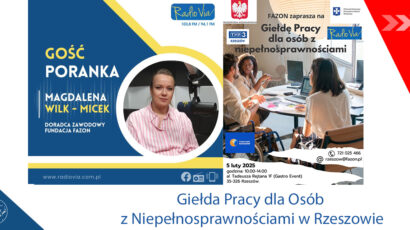 Zapowiedzi Giełdy Pracy w Radio Via Rzeszów