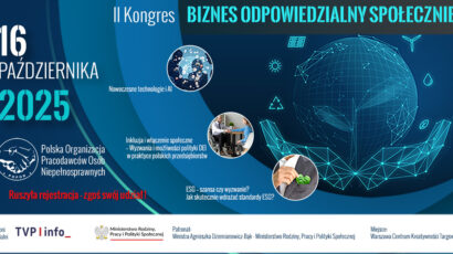Ruszyła rejestracja na II Kongres Biznesu Odpowiedzialnego Społecznie